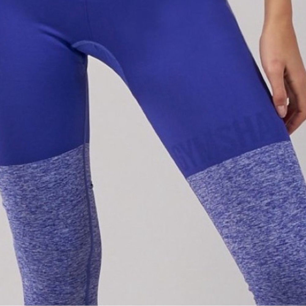 Gymshark Seamless Two-Tone Color Block Leggings - image 3